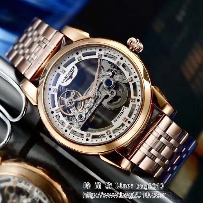 LONGINES浪琴 高級定制 全自動機械 男士腕表 WSS0247